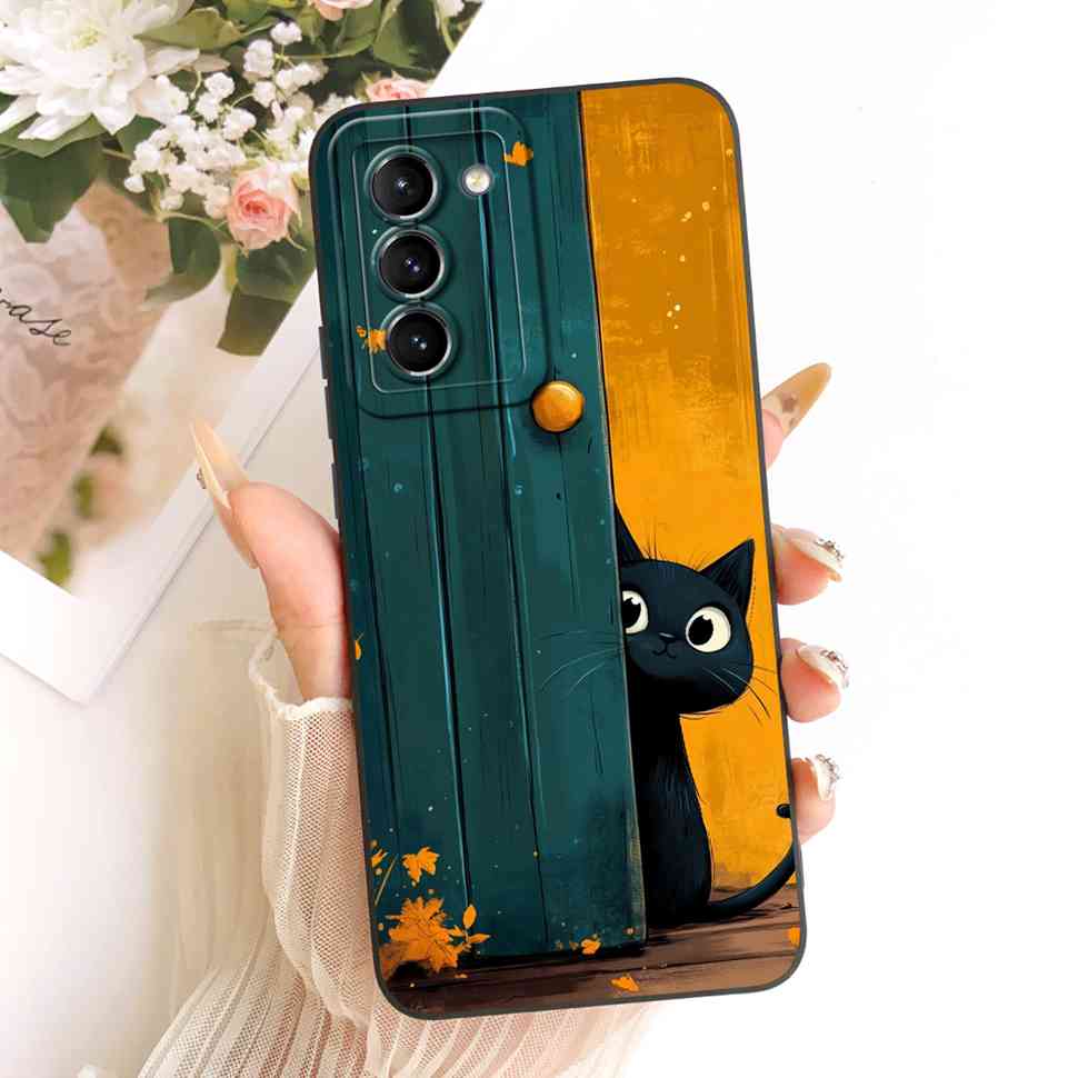 Чехол для Samsung Galaxy S21 Plus Мягкий Силикон Конфетный Расписной Чехол для Телефона Для Samsung S 21 S21+ Plus 5G Задняя Крышка Корпус