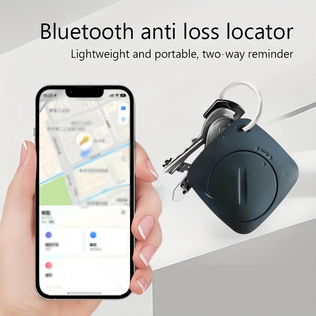 FindMy Smart Bluetooth Anti-Lost Locator for iOS - Pet & Device Tracker with Long Battery Life
