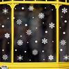 Snowflake Decor Christmas Wall Sticker Home DIY Decals For Door And Window