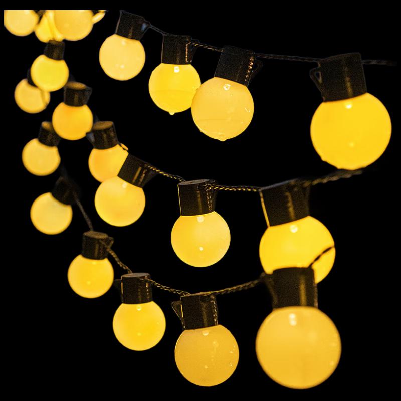 Jianixiong LED Globe String Lights