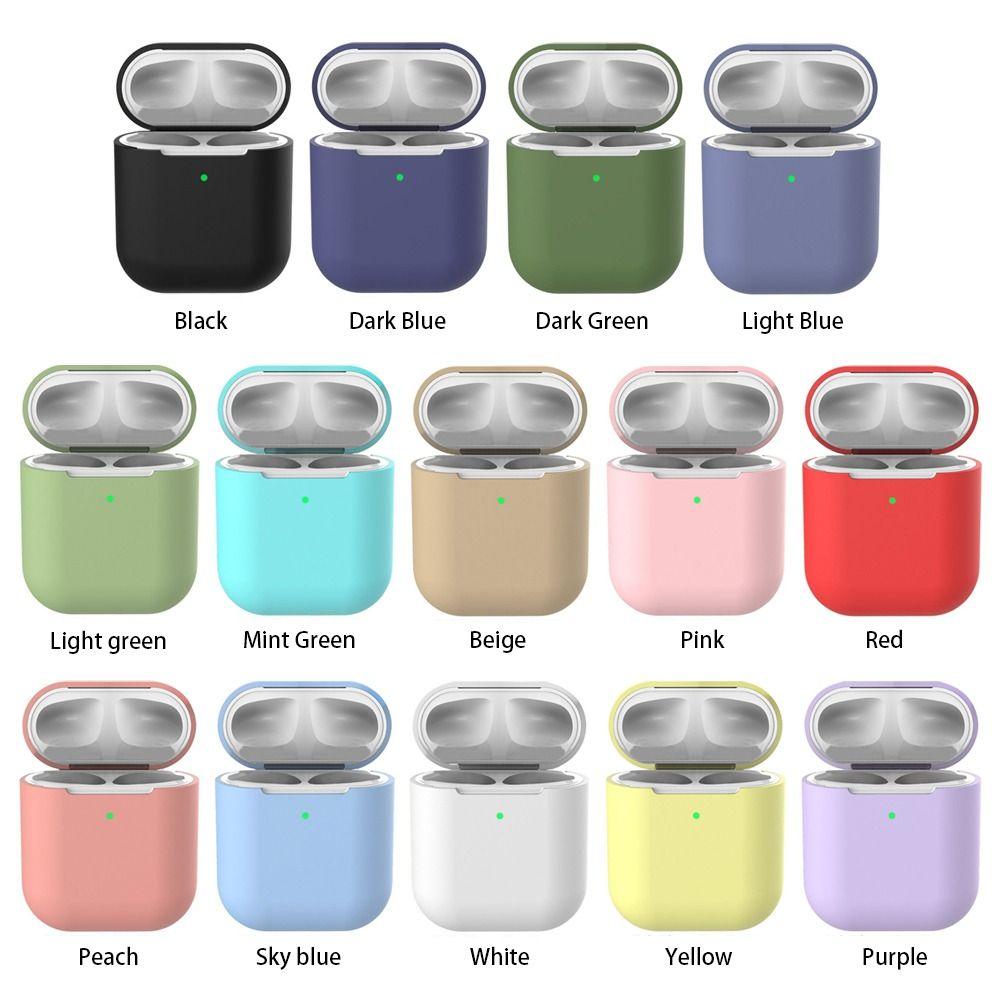 New Slim Ultra Thin Wireless Earphones Pouch Protective Skin Sleeve Protector Silicone Case Cover