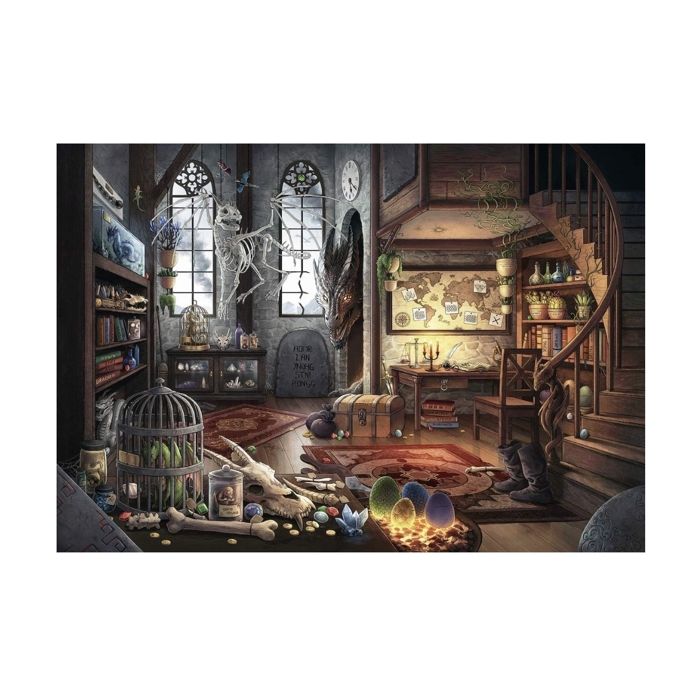 Puzzle Escape 759 Pièces - L'antre Du Dragon - Ravensburger - Thème Fantastique - Pour Enfant De 12 Ans Et Plus
