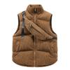 American Trendy Brand Retro Corduroy Vest Men's Autumn and Winter Trend Casual Velvet Cotton Warm Vest Cotton Coat