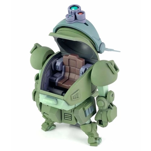 M.I.Molde Cavico Choipla Series Armored Trooper Votoms ATM-09-ST Scopedog, approximately 45mm tall, non-scale plastic model kit MIM-012-SD