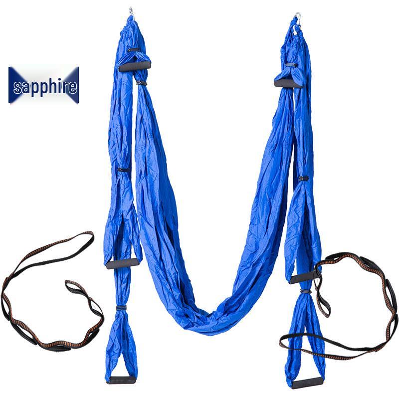 Гамак для воздушной йоги с удлинительным ремнем «Дейзи Чейн», неэластичный набор для занятий в помещении