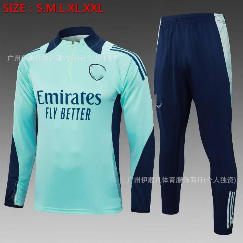 Men Women Soccer Training Jersey Half-Zip Warm-Up Top Napoli PSG AC Milan Brazil Manchester United Fans