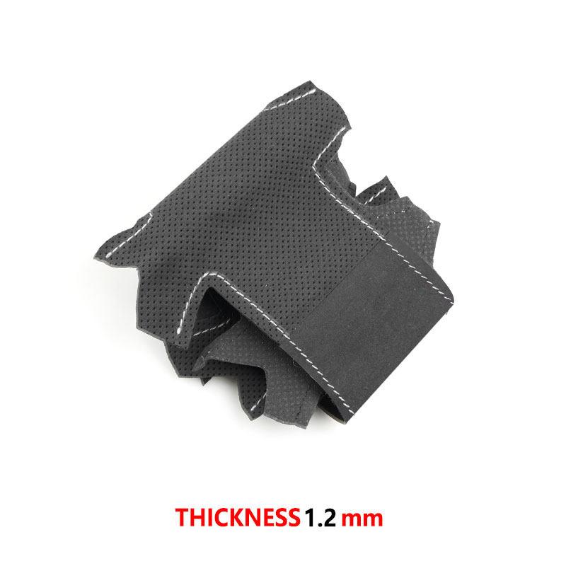 Car Steering Wheel Suede Perforated Leather Cover Trim For BMW M Sport F30 F32 F34 F36 F20 F45 F10 F12 F48 F25 F26 F15 F16