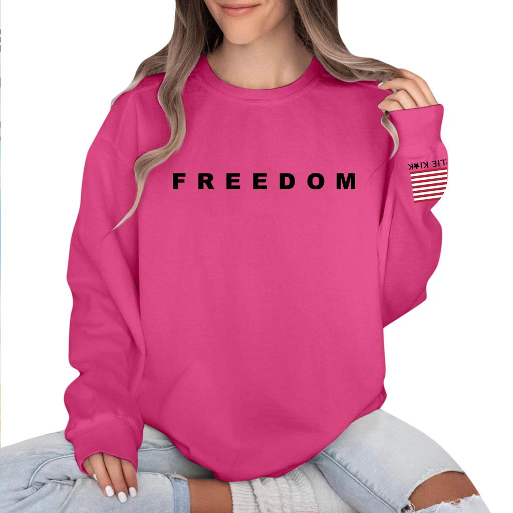Women's Colorblock Sweatshirt Long Sleeve Round Neck Casual Comfortable Loose Lightweight Women's Sweatshirtt