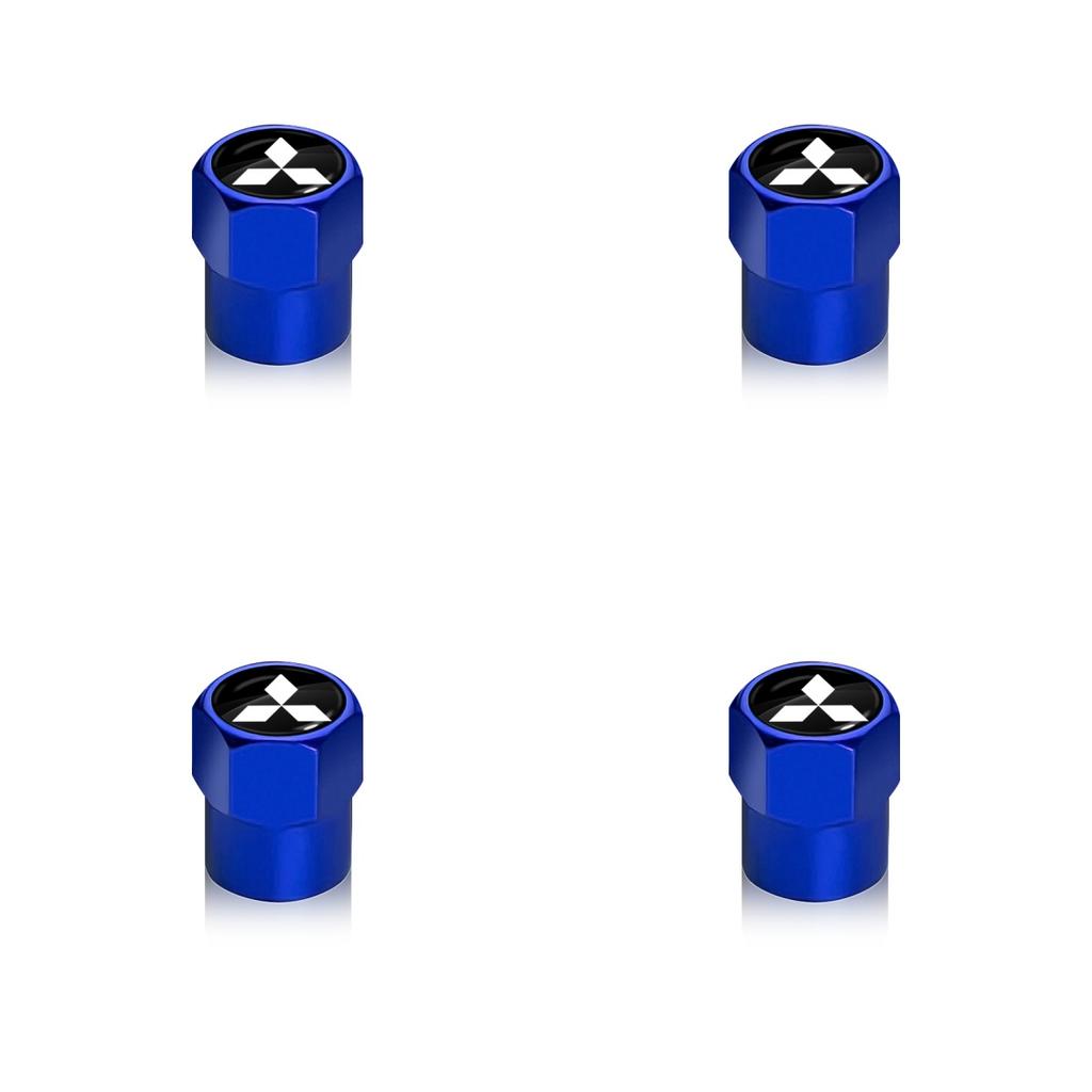 Новые 4 шт. Колпачки на вентиль колеса автомобиля, Заглушки для штока клапана, Аксессуары для Mitsubishi Pajero Outlander XL Montero ASX Lancer Triton l200