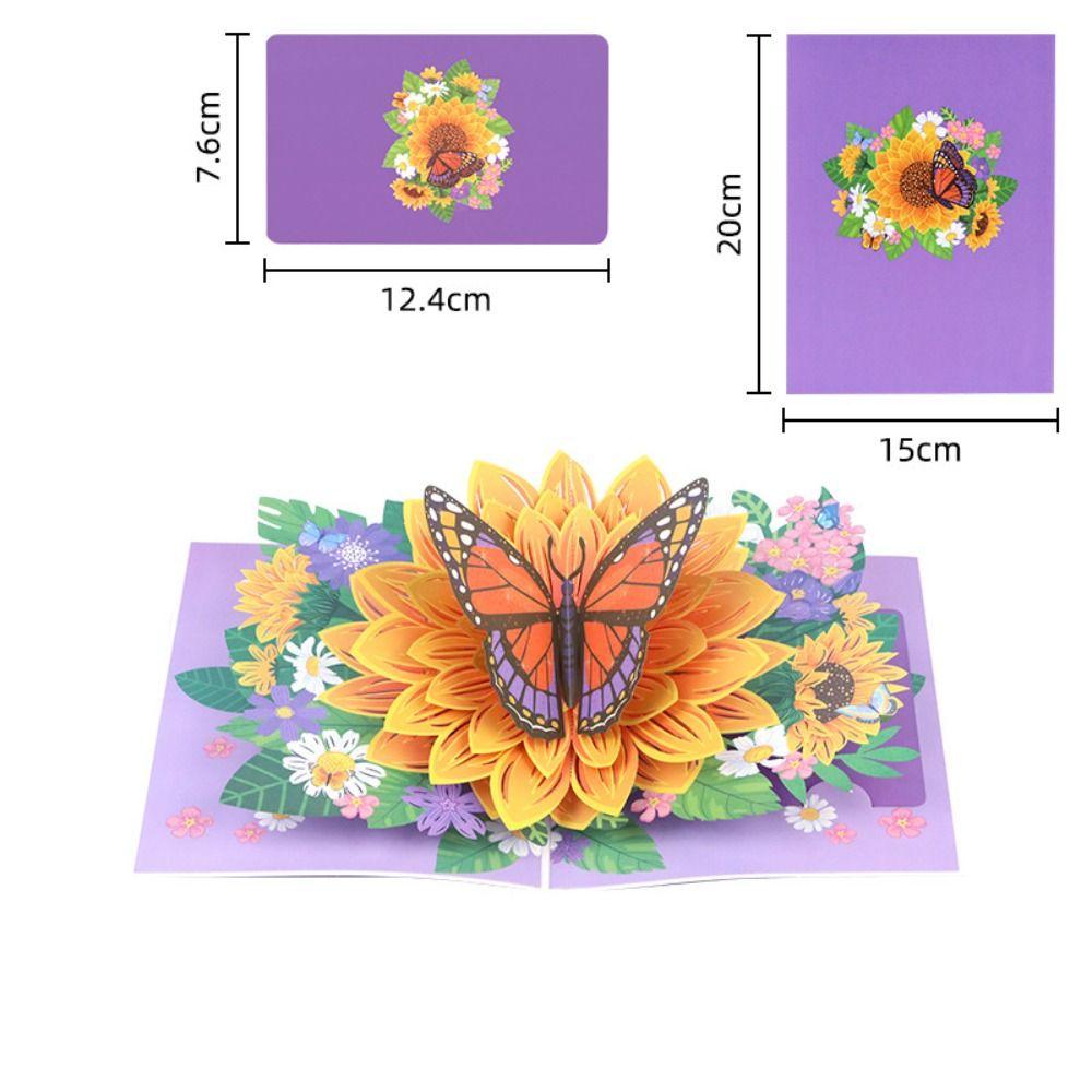Anniversary Card Pop up Card 3D Post Card Birthday Cards for Valentine's Day Mother's Day