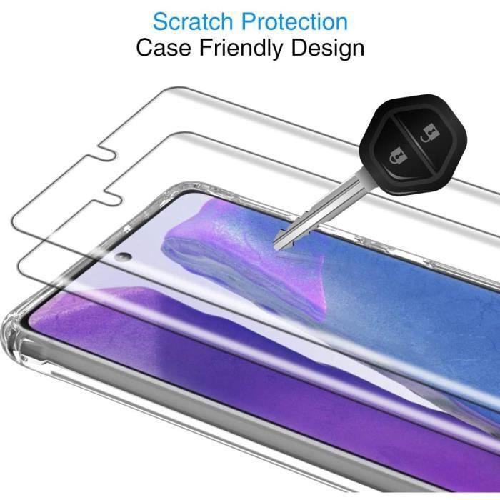 Housse coque pour Samsung Galaxy Note 20 Avec Verre Trempé Protection ecran (X2]