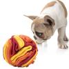 Мяч для домашних животных, интерактивная игрушка-головоломка для маленьких/средних собак, облегчение скуки, скрытая еда, интерактивная игрушка для жевания, товары для собак