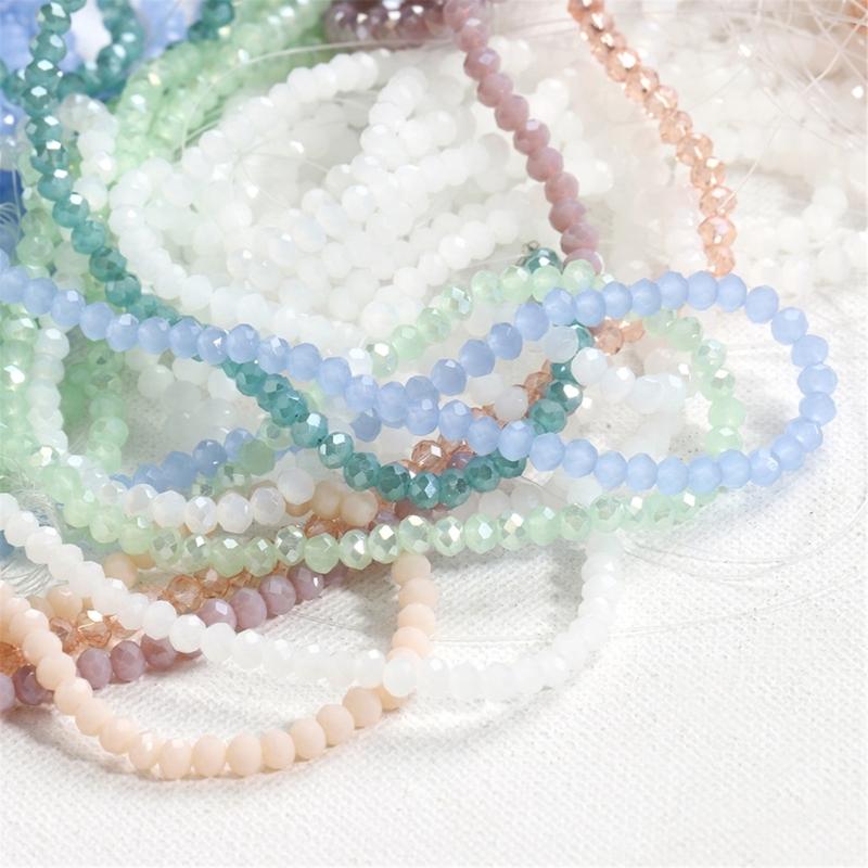 Стильные украшения ручной работы, стеклянные бусины, функциональные круглые бусины, украшения, нежные стеклянные бусины для изготовления различных ювелирных изделий