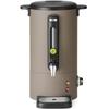 Water boiler for mulled wine with tap and drip tray uniq 9 l 950 W - taupe