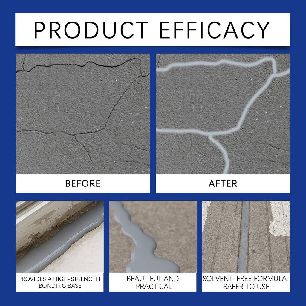 Waterproof Quick Drying Sealant For Home Roof And Wall Cracks, Leak-proof, Waterproof, Wear Resistant,