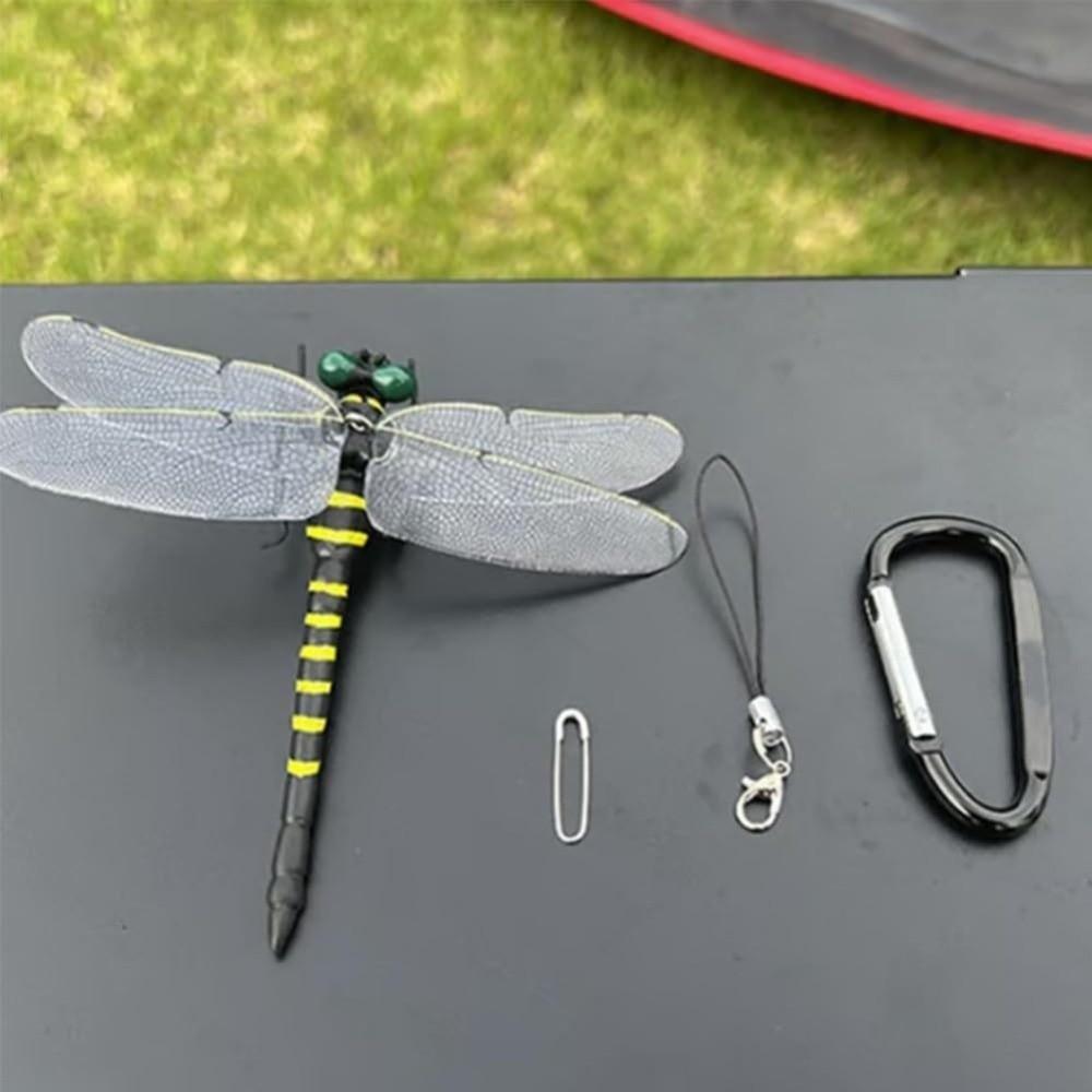 Artificial Dragonfly Clip Repellent Tool Mosquito Repellent Dragonfly Hat Clip for Outdoors