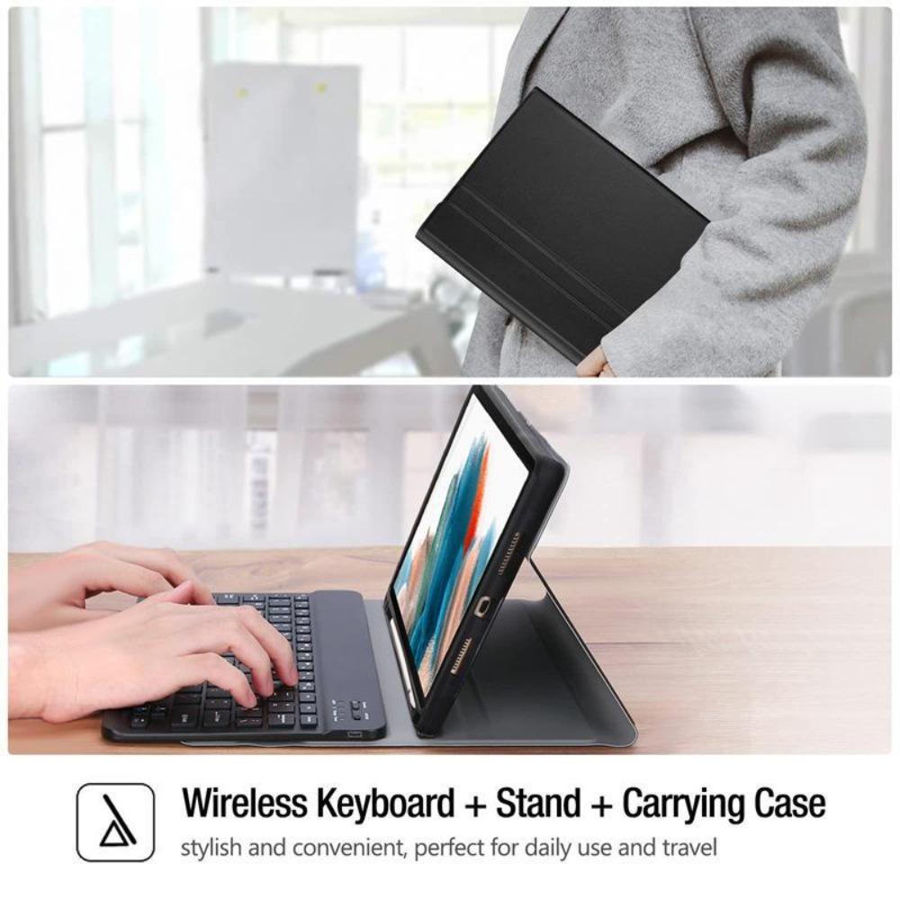 Чехол для Samsung Galaxy Tab S6 Lite P610 P615 с Bluetooth-клавиатурой A7 S7 S8, слот для стилуса