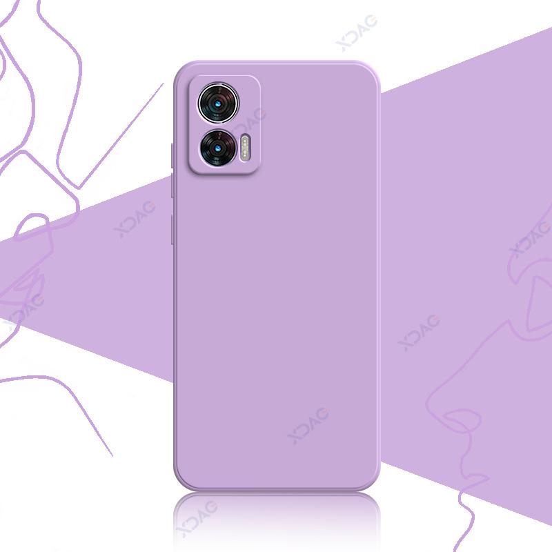 Чехол для мобильного телефона Motorola Edge 30 Neo Lite MotoEdge30Neo 5G 6.28" 360 мягкий роскошный квадратный жидкий силиконовый чехол-сумка