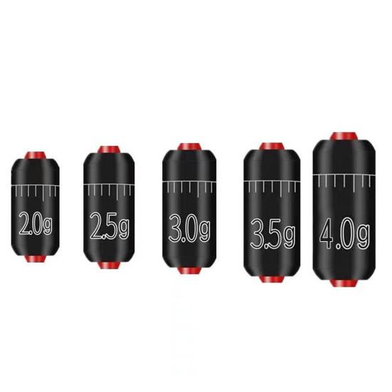 100 шт. Рыболовные грузила с угловым дизайном, легкие, с хорошей маскировкой, уникальные, в пластиковой коробке, снижают настороженность рыбы