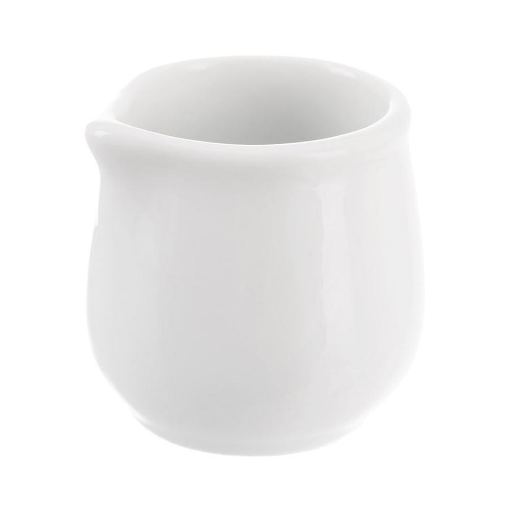 MONA white porcelain milk jug 4x4 cm, 20 ml 6 pcs.