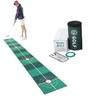 Putter Mat 3 Piece Set Putter Practice Mat Putter Practice Mat Putting Mat Distance Practice H&Yo 40cmx3.5m