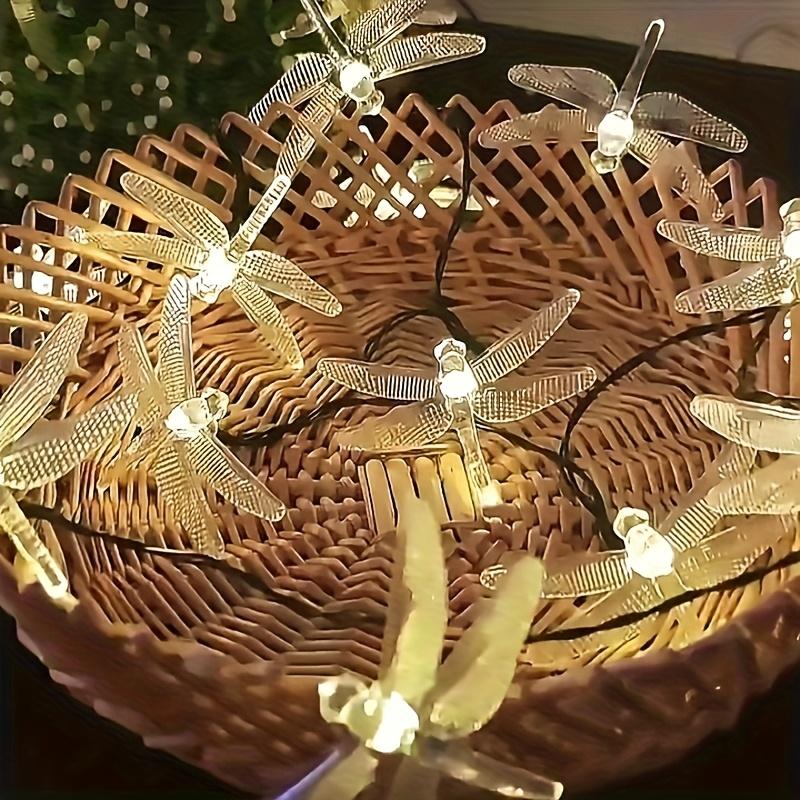 Solar Dragonfly String Lights Outdoor Waterproof Solar Lights Outdoor LED String lights8This type of outdoor waterproof decoration is suitable for