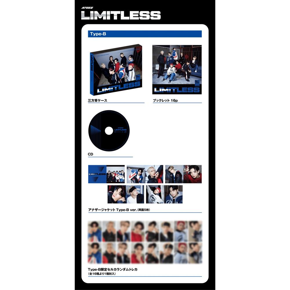 ATEEZ Japan 2nd Single Album [LIMITLESS]