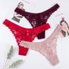 High Quality Women's Low Waist Lace Floral Panties Thong Sexy G -String Brief Underpants Thong Intimates Lingerie Underwear Tangas Calcinhas Bragas
