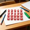 School Pencil Tracking System 1-20/1-30/1-50 Numbered Toppers, Reusable Classroom Labels Student Markers for Teachers, Organization Number Management