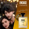 Engage L'amante Absolute Eau De Parfum для мужчин, пряный, стойкий и премиальный, приятный для кожи, 100 мл