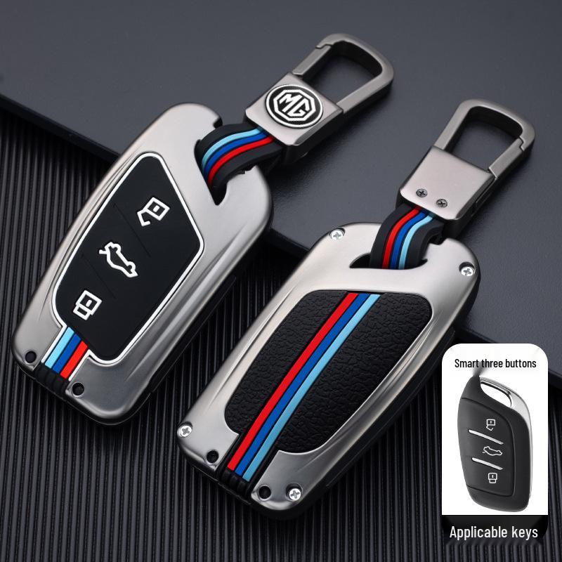 Metal Key Cover for MG ZS, HS, and MG6 (2018-2019) – Protects and Secures Your Car Key