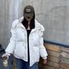 Новый пуховик для женщин, зимняя свободная хлопковая куртка, повседневная корейская версия, утолщенная, универсальная хлопковая куртка