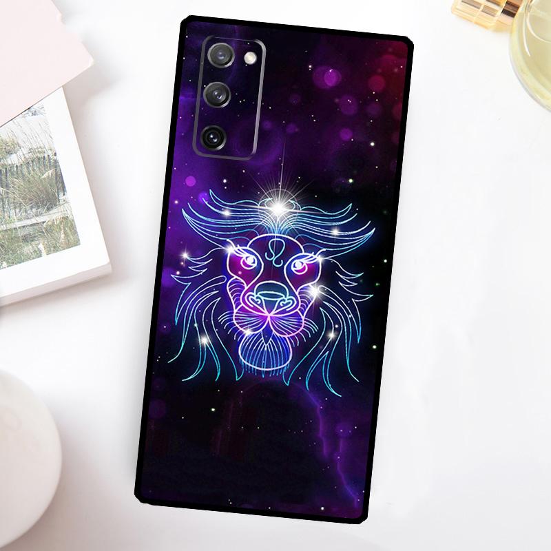 Чехол со знаками зодиака для Samsung Galaxy S22 S23 S24 Ultra Plus Note 10 20 S8 S9 S10 S20 FE S21 FE