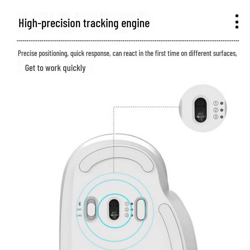 Lenovo Беспроводная Bluetooth-мышь M27 с двумя режимами и тихим кликом