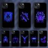 Constellations Zodiac Phone Case For iPhone Samsung Galaxy Redmi Xiaomi Oppo OnePlus Note S A 7 8 9 10 11 12 13 14 20 21 22 23 53 54 Pro Max Ultra