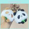 Cute Panda Stuffed Animal Plush Keychain Soft Lovable Charm Toy For Bags And Gifts