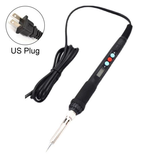 Паяльник с ЖК-дисплеем, быстрый нагрев, паяльник из АБС-пластика с силиконовым защитным рукавом, электрический ремонт