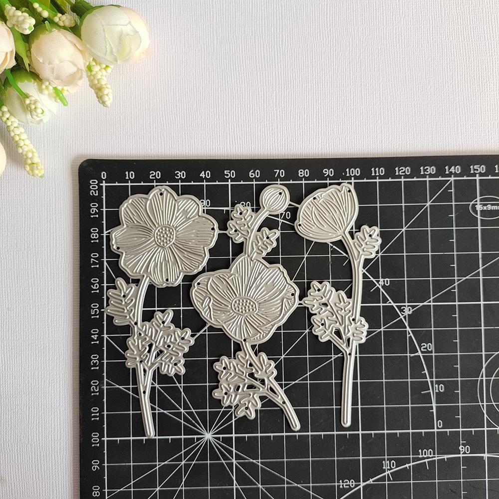 1 шт. Штамп-вырубка Цветок/Растение DIY Углеродистая сталь Штамп-вырубка