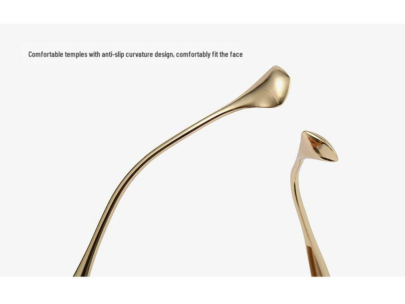 Ретро Металлические Солнцезащитные Очки с Маленькой Оправой: Стиль «Старые деньги», Высококлассная гонконгская мода для мужчин и женщин