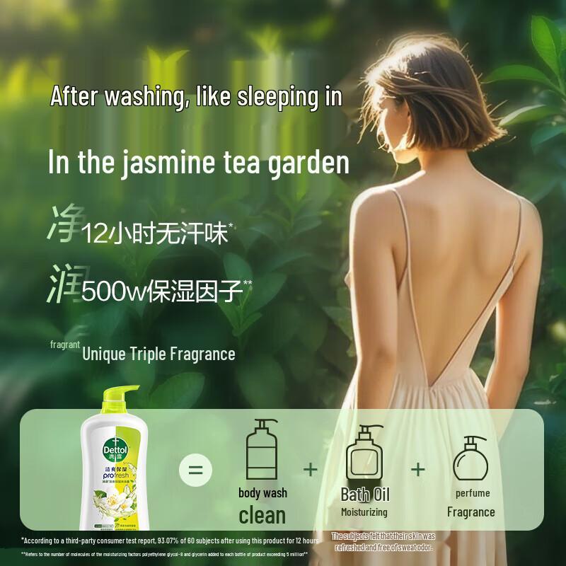 Dettol Moisturizing Shower Gel - Jasmine Green Tea