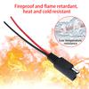 2 шт. SAE Одноконцевой Кабель Удлинитель Питания Штекер 18AWG15CM Кабель Адаптер Аккумулятора Солнечной Панели 2-жильный Шнур Питания