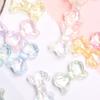 Small Bowknot Transparent Shiny AB Decorative Creative Beads Material  Accessories