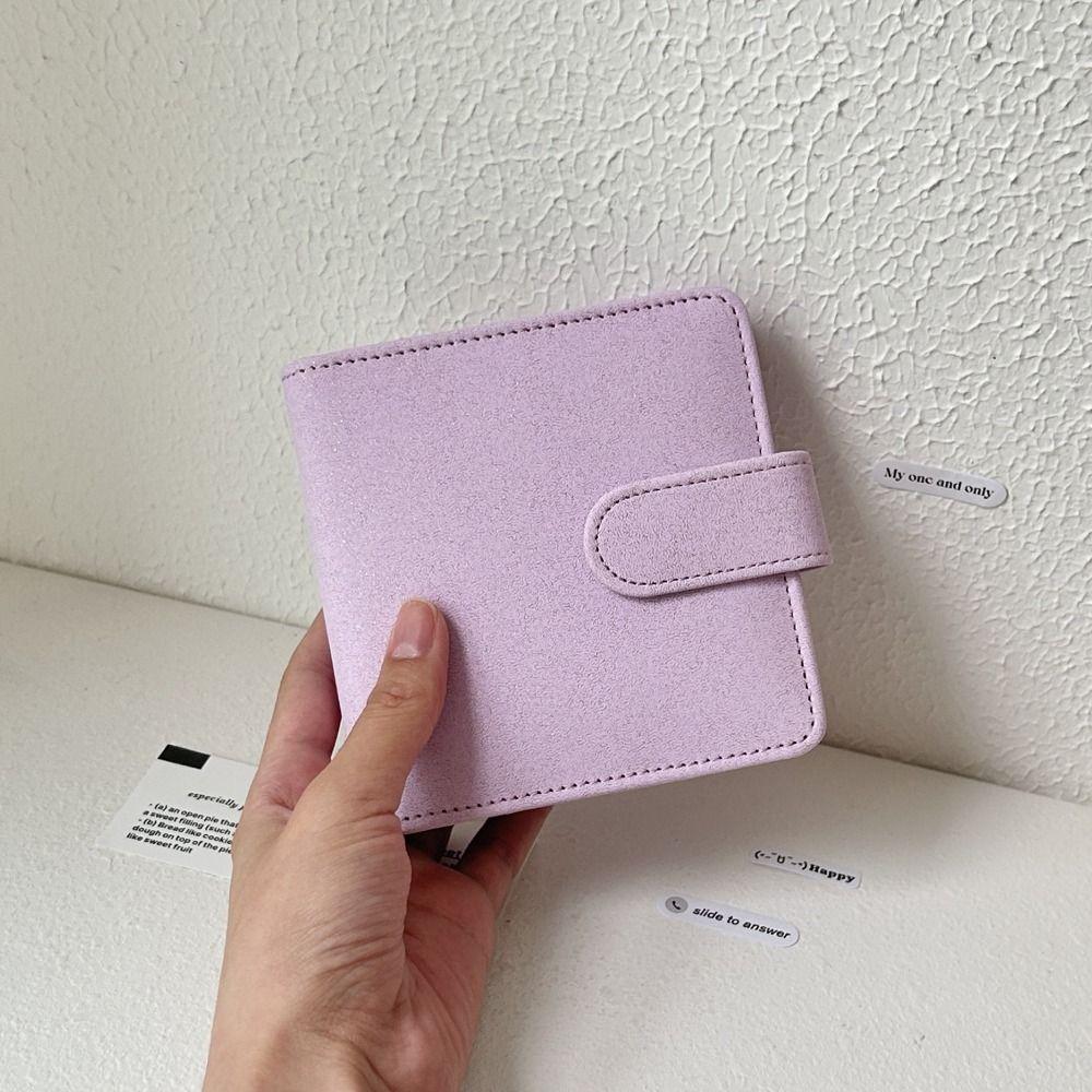 Фотоальбом формата А8 из искусственной кожи, коллекция фотокарточек, подарочный держатель для фотокарточек INS