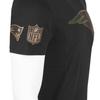 Футболка НФЛ - New Era - New England Patriots - Черный / Деревянный камуфляж - 100% хлопок - Короткий рукав