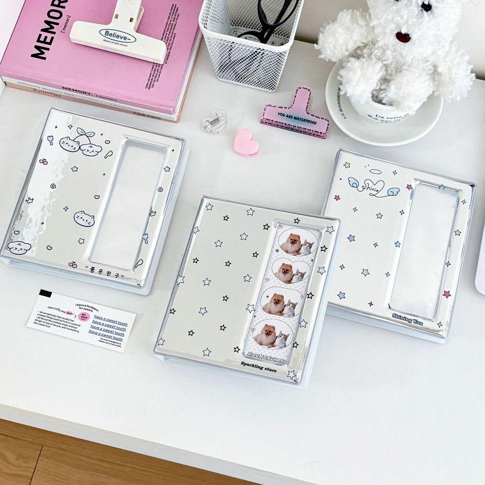 Memory Keeper 4 Grids Photo Holder Commemorative Photo Strips Album  Students