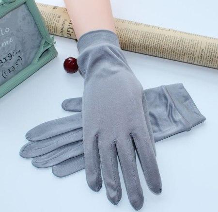 Close to Skin Women Ladies Luxury Breathable Inner 100% Mulberry Silk Glove Washable Gloves for Driving