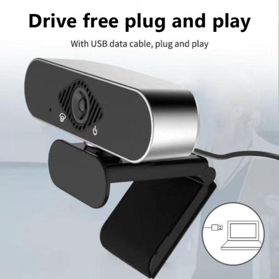 W10 1080P High Clarity USB Webcam Web Camera with Microphone for Desktop