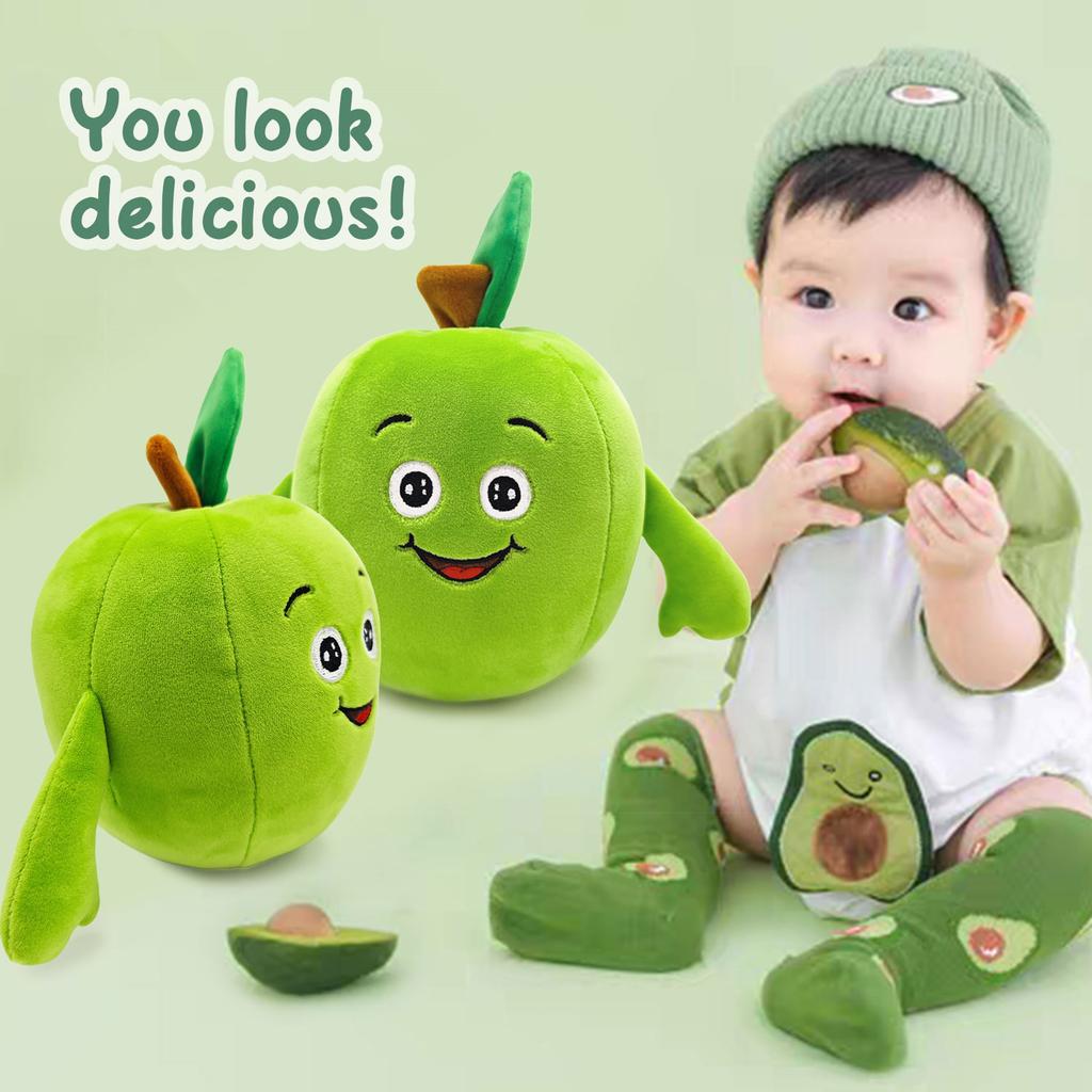 Супермягкие плюшевые игрушки-имитаторы фруктов, плюшевая подушка в виде яблока, банана, украшения для дома, куклы-краны, праздничные подарки