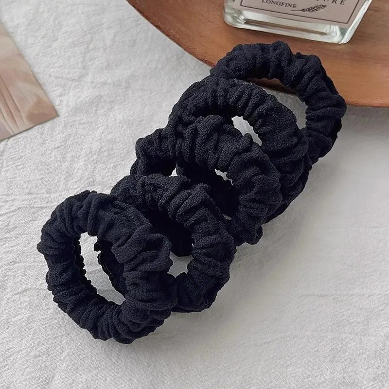 5 шт./пакет женские высокие эластичные резинки для волос для девочек держатель для хвоста резинка для волос повязка на голову аксессуары для волос