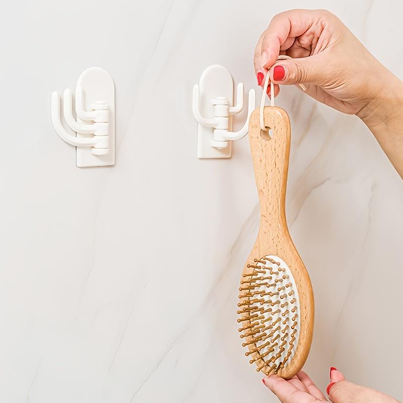 Креативный многофункциональный вращающийся крючок, подходящий для стен ванной, кухни и спальни, хозяйственные крючки